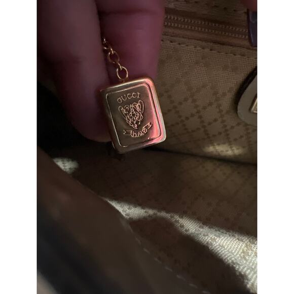 Vintage 1970’s Gucci Horsebit Beige Crossbody Shoulder Bag (some flaws READ) - Picture 11 of 16